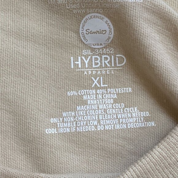 Target Women's Hello Kitty Friends Short Sleeve Graphic T-Shirt Brown Sizes L/XL - Picture 9 of 9